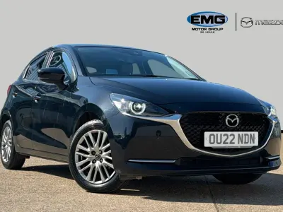 Używany Mazda 2 Inclusive 90 KM (66 kW) 2022 Czarny Hatchback