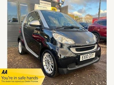 Black Used 2010 Smart ForTwo Coupé Passion Coupe | £2,790 (Good price)