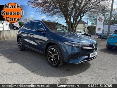 Used Mercedes EQA250 AMG Line Premium 139 kW (190 HP) 2021 Blue SUV