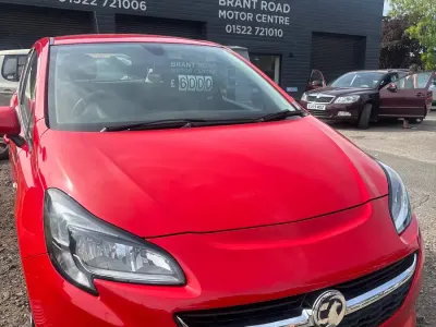 Used Vauxhall Corsa 75 HP (55 kW) 2018 Red Hatchback