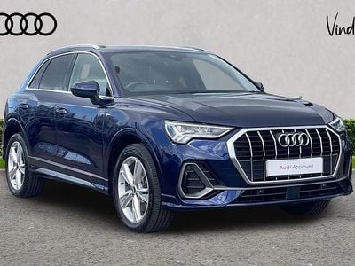 Used Audi Q3 S-Line 241 HP (177 kW) 2021 Blue SUV