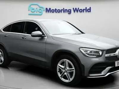 Second-hand Mercedes GLC220 AMG line 194 CP (142 kW) 2021 Gri Coupe
