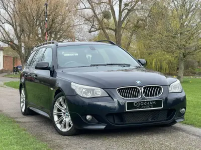 Usado BMW 535 M Sport 272 CV (200 kW) 2006 Negro Familiar