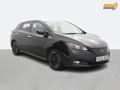 Used Nissan Leaf N-Connecta 110 kW (150 HP) 2022 Black Hatchback