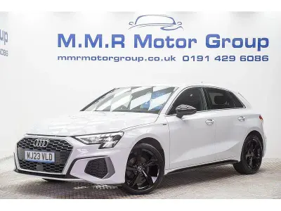 Used Audi A3 Sportback S-Line 2023 White Hatchback