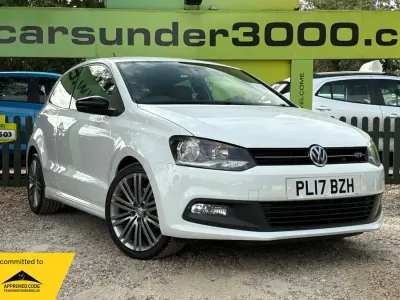 Used VW Polo BlueGT 150 HP (110 kW) 2017 White Hatchback