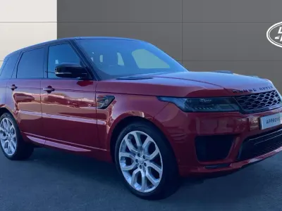 Używany Land Rover Range Rover Sport Autobiography Dynamic 300 KM (220 kW) 2022 Czerwony SUV