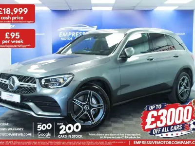 Used Mercedes GLC220 AMG line 194 HP (142 kW) 2020 Grey SUV