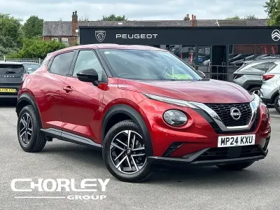 Used Nissan Juke N-Connecta 143 HP (105 kW) 2022 Red SUV