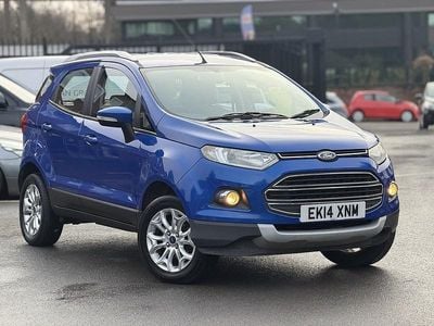 Blue Used 2014 Ford Ecosport Titanium SUV | £1,895