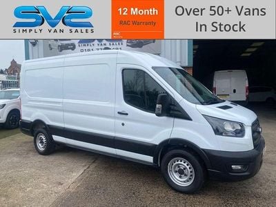 Used Ford Transit S 130 HP (95 kW) 2022 White Van
