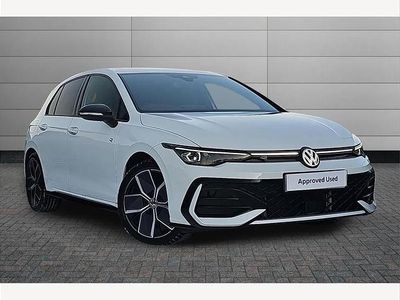 Used VW Golf VIII Black Edition 150 HP (110 kW) 2025 White Hatchback