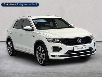 White Used 2018 VW T-Roc R-line SUV | £16,569 (Fair price)