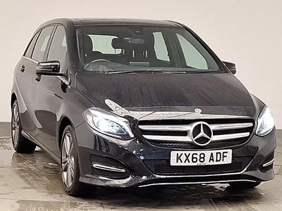 Used Mercedes B180 Exclusive 122 HP (89 kW) 2019 Black MPV