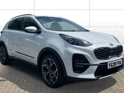 Used Kia Sportage GT-Line 174 HP (127 kW) 2020 White SUV