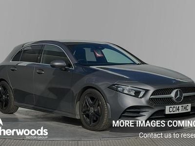 Used Mercedes A200 AMG line 163 HP (119 kW) 2019 Grey Hatchback
