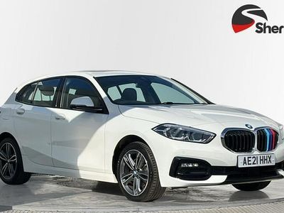 Used BMW 116 Sport Line 116 HP (85 kW) 2021 White Hatchback