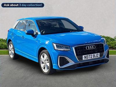 Used Audi Q2 S-Line 147 HP (108 kW) 2022 Blue SUV