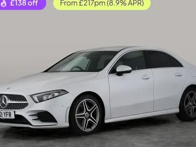 Used Mercedes A220 AMG line 190 HP (139 kW) 2020 White Sedan