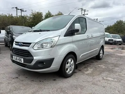 Used Ford Transit Custom Limited 125 HP (91 kW) 2016 Silver Van