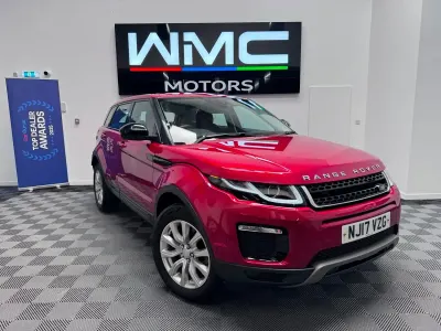 Used Land Rover Range Rover evoque SE 2017 Red Estate