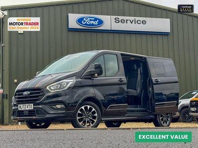 Used Ford Transit Custom Sport 170 HP (125 kW) 2023 Black Van