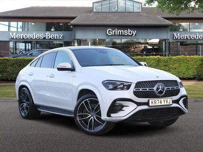 White Used 2024 Mercedes GLE400 AMG Line Premium Plus Coupe | £64,900