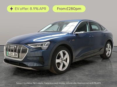 Blue Used 2022 Audi e-tron Comfort SUV | £18,939 (Good price)