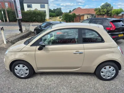 Used Fiat 500 Pop 69 HP (50 kW) 2014 Beige Hatchback