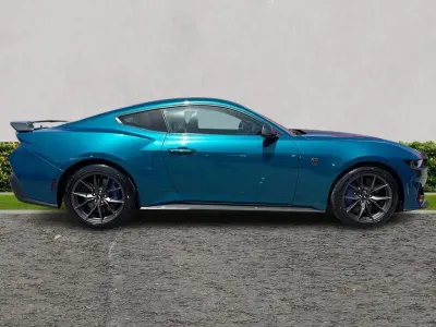 New Ford Mustang Dark Horse 2026 Blue Coupe