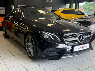 Used Mercedes E220 AMG Line Premium 194 HP (142 kW) 2019 Black Coupe