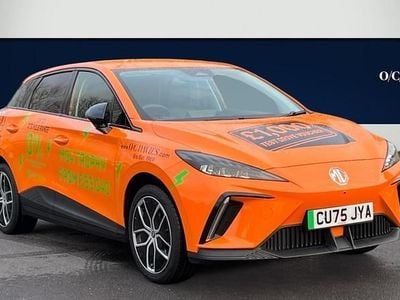 New MG MG4 EV Trophy 150 kW (204 HP) 2025 Orange Hatchback