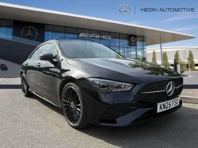 Used Mercedes CLA220 AMG Line Premium Plus 190 HP (139 kW) 2025 Black Sedan