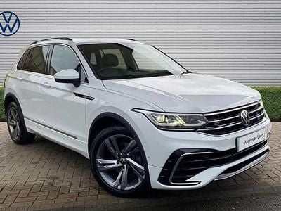 Used VW Tiguan R-line Edition 150 HP (110 kW) 2023 White SUV