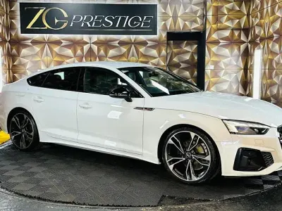 Used Audi A5 Sportback Design 190 HP (139 kW) 2020 White Hatchback