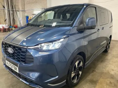 Used Ford Transit Custom Sport 232 HP (170 kW) 2025 Blue Van