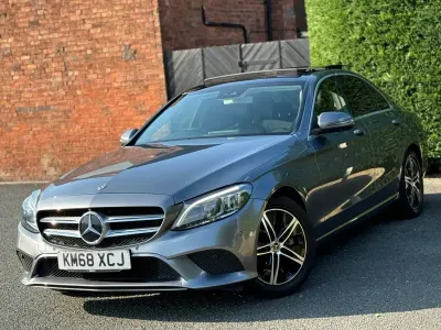 Used Mercedes C200 Premium Plus 2018 Grey Sedan