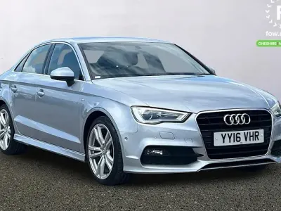 Used Audi A3 Comfort 150 HP (110 kW) 2016 Silver Sedan