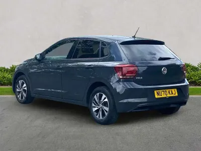 Used VW Polo Match 95 HP (69 kW) 2020 Grey Hatchback