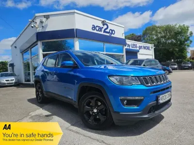 Used Jeep Compass Longitude 120 HP (88 kW) 2020 Blue SUV