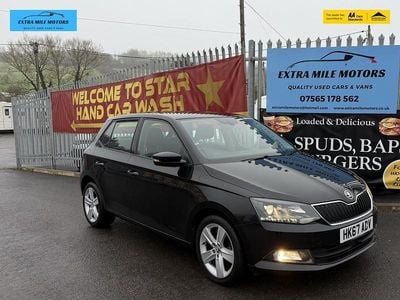 Used Skoda Fabia SE L 95 HP (69 kW) 2017 Black Hatchback