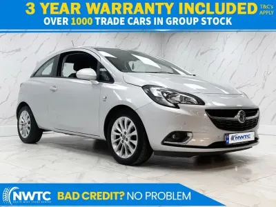 Used Vauxhall Corsa 90 HP (66 kW) 2016 Silver Hatchback