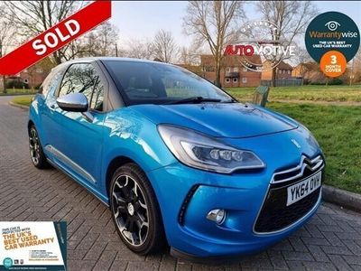 used Citroën DS3 Hatchback 1.6 THP 16V (155bhp) DSport Plus 3d