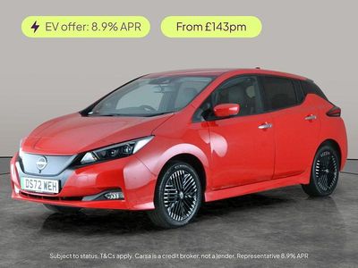 Used Nissan Leaf Tekna 160 kW (218 HP) 2022 Red Hatchback