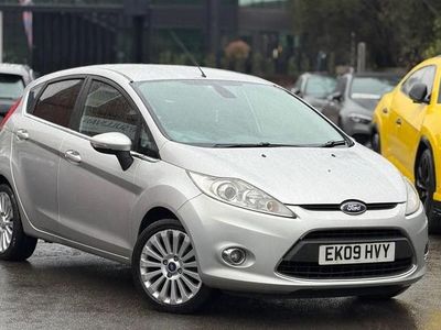 Silver Used 2009 Ford Fiesta Titanium Hatchback | £1,995 (A bit pricey)