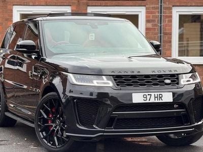 Black Used 2021 Land Rover Range Rover Sport SVR SUV | £49,995 (Super price)