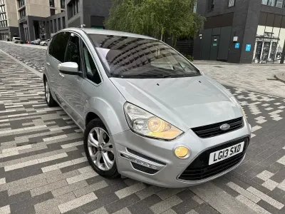 Used Ford S-MAX Titanium 115 HP (84 kW) 2013 Silver MPV