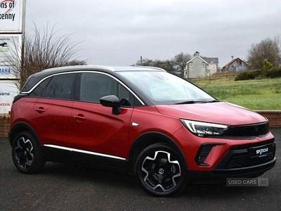 Used Vauxhall Crossland Ultimate 2022 Red SUV