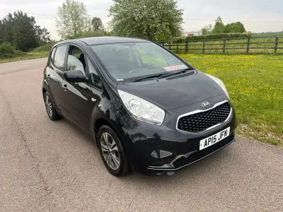 Used Kia Venga 2015 Black Hatchback
