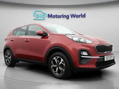 Used Kia Sportage 130 HP (95 kW) 2021 Red SUV